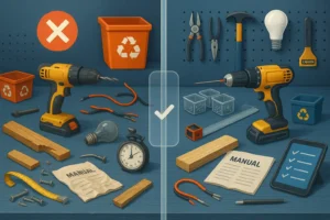 10 erros comuns em projetos DIY e como corrigi-los