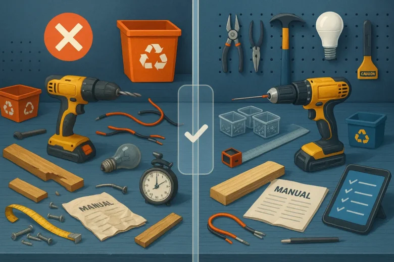 10 erros comuns em projetos DIY e como corrigi-los