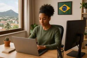 Trabalho Remoto Como Brasileiros Podem Conquistar Vagas Internacionais e Aumentar Sua Renda Trabalhando de Casa