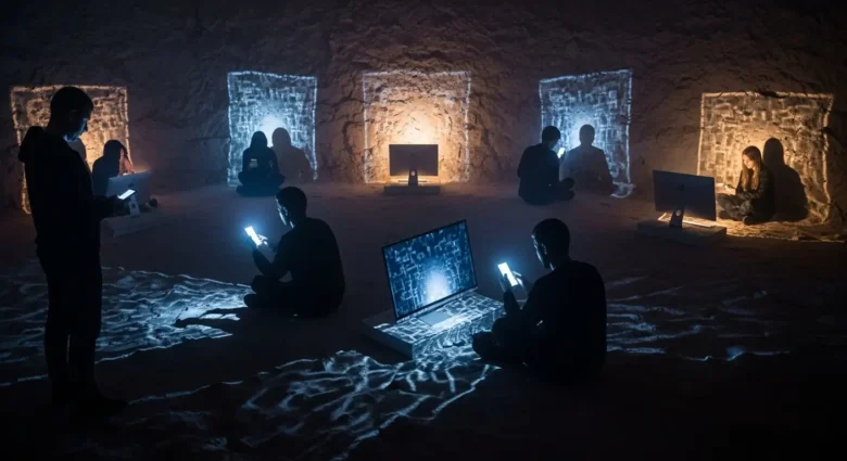 A Alegoria da Caverna: Platão Previu Nosso Mundo Online?